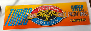 Street Fighter 2 Arcade Marquee Turbo Hyperfighting Champion Edition Original