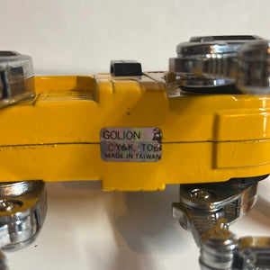 Voltron : GOLION Yellow (TAIWAN) Lion Complete Working!