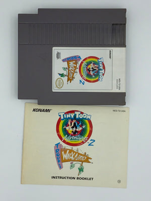 Tiny Toon Adventures 2 Trouble in Wackyland  : NES Loose / Tested / Cleaned w/ Manual