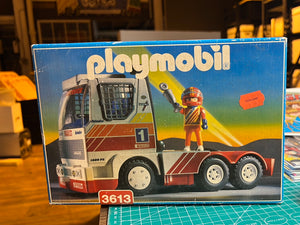 Playmobil : Racing Transport Truck (Retired) 3004 (1994) Mint in Sealed Box
