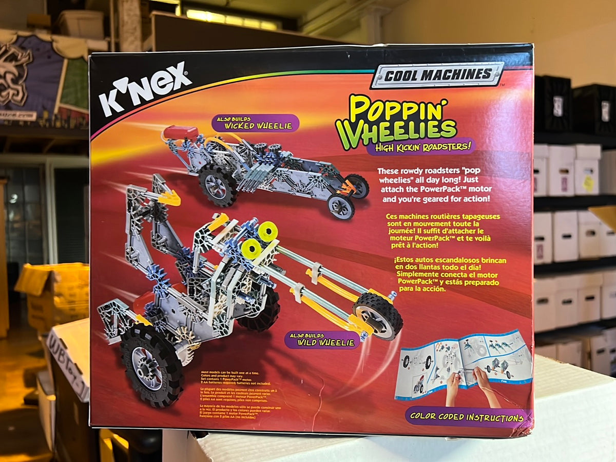 Knex : Cool Machines Poppin' Wheelies High Kickin' Roadsters (Mint