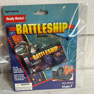 Battleship Keychain : 1999 MOC Basic Fun
