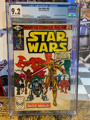 Star Wars #47 CGC 9.2 White/ Off White pages