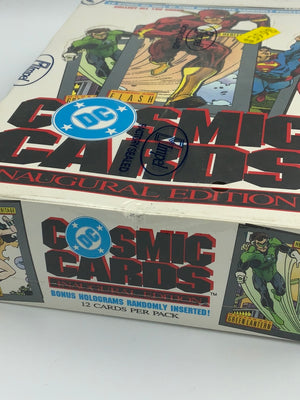 DC Comics Cosmic Cards Inaugural Edition Factory Sealed Box of 36 Packs