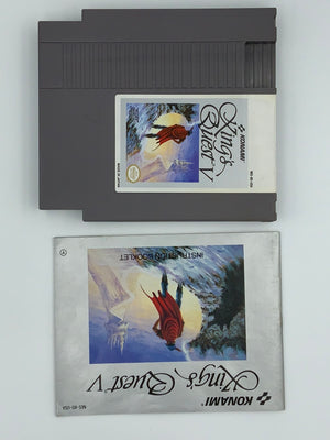 King's Quest V - NES Loose / Cleaned & Tested w/ Manual