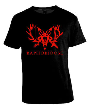 T-Shirt: Baphomoose - Antlergram