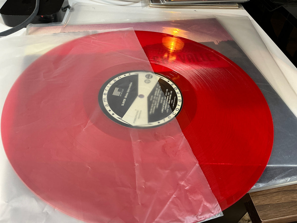 SLAYER DIVINE INTERVENTION RED LP 美品 DD165B75-C2D2-41D5-B0EE-