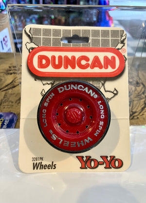 YOYO Duncan WHEELS : Long Spin Yo-Yo MOC 3281PK 90's NOS
