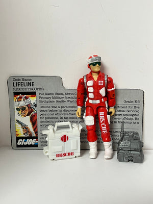 GI JOE : 3.75" 1980s Lifeline Rescue Trooper