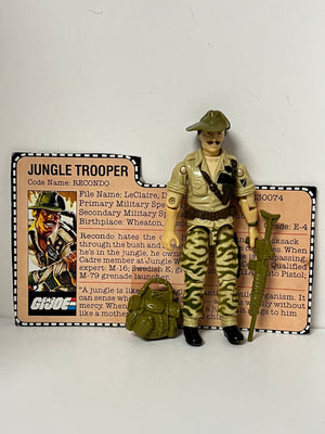 GI JOE : 3.75" 1980s Jungle Trooper Recondo