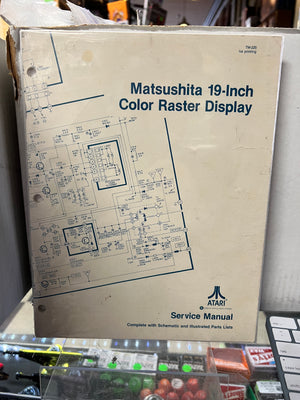 Matsushita 19-inch Color Raster Display Service Manual