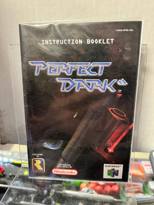 N64 Instruction Booklet: Perfect Dark