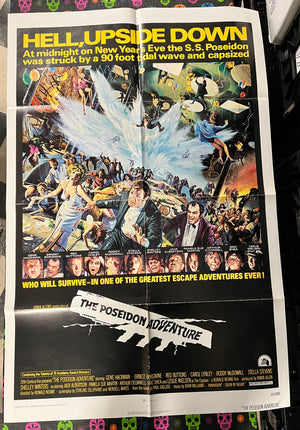 Poster: THE POSEIDON ADVENTURE Vintage Movie Poster (One-Sheet) (Folded)