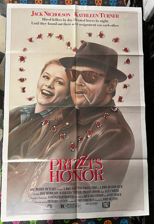Poster: PRIZZI'S HONOR Vintage Movie Poster (One-Sheet) (Folded)