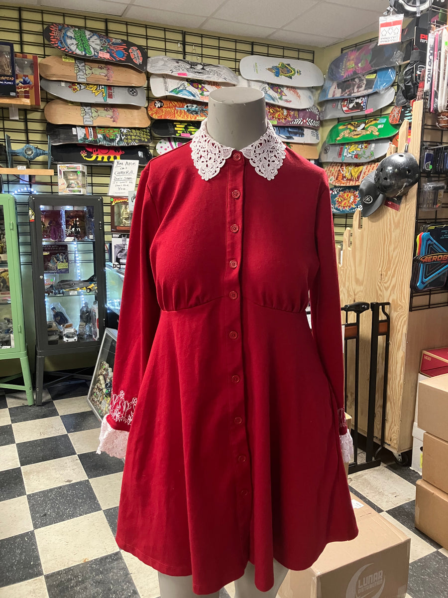 Dress: Chilling Adventures Of Sabrina (Red Cosplay Dress) (*Large) – Fun  Box Monster Emporium