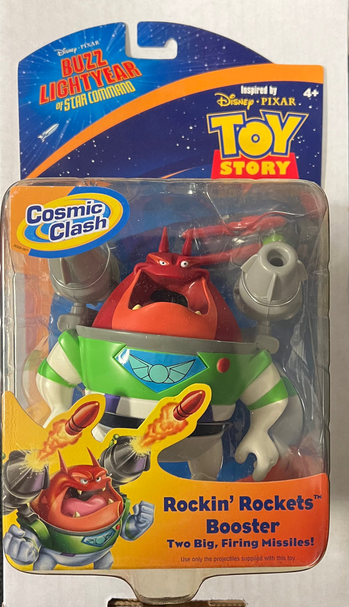 buzz lightyear of star command revenge of the monsters Buzz Lightyear of Star Command (2001 Mattel) Rockin' Rockets Booster F – Fun Box Monster Emporium