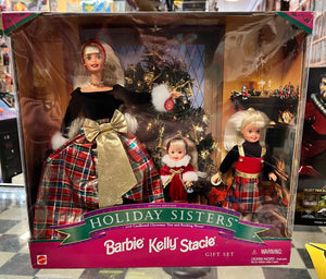 Holiday Sisters Barbie Gift Set