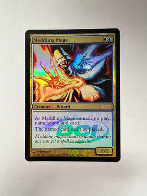 MTG Meddling Mage FOIL (Moderately Played)
