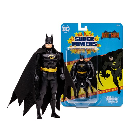 DC Super Powers Wave 5 Batman Black Suit Variant 4-Inch Scale Action F ...