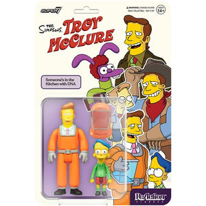 SUPER7 The Simpsons Troy McClure (DNA) 3 3/4-Inch ReAction Figure