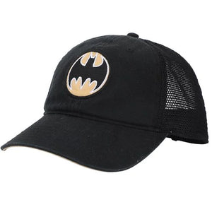 Hat: Batman Embroidered Logo Trucker