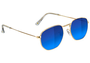 SUNHATERS Turner Polarized Sunglasses Gold