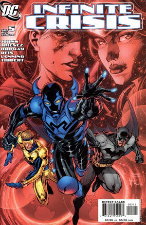 Infinite Crisis #5 Jim Lee Variant (First New Blue Beetle In Costume)