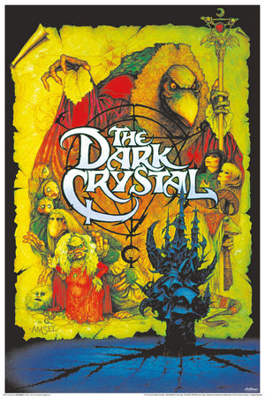 Poster: Dark Crystal - Non Flock Blacklight