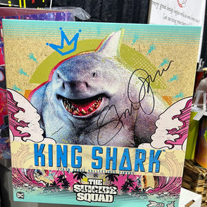 The Suicide Squad PPS006 King Shark 1/6th Scale Collectible Figure Box Signed by Steve Agee