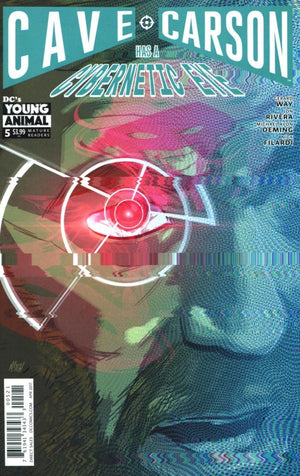 Cave Carson Has a Cybernetic Eye #5 Mitch Gerads Variant
