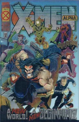 X-Men: Alpha #1 (Chromium Embossed Cover) First Appearance of Dark Beast & X-Man