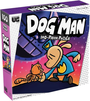 Dog Man 100-piece Puzzle
