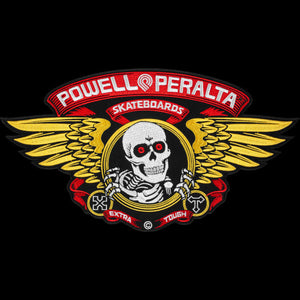 Powell Peralta Winged Ripper Patch 12" Single Embroidered Patch