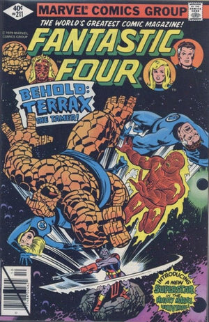 Fantastic Four #211 First Appearance of Terrax The Tamer