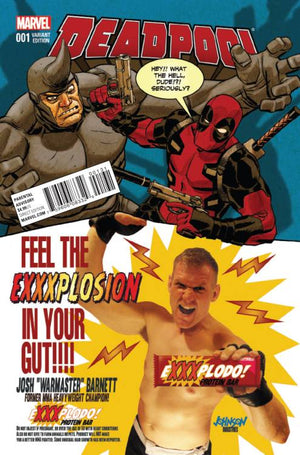 Deadpool #1 Dave Johnson Candy Variant (2016 4th Series)