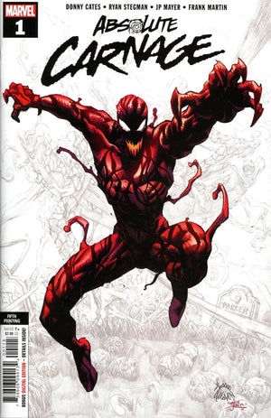 ABSOLUTE CARNAGE #1 (OF 4) Cover S (5th Printing) Ryan Stegman