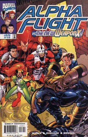 Alpha Flight #18 (1997 2nd Series) Early Big Hero 6 Appearance
