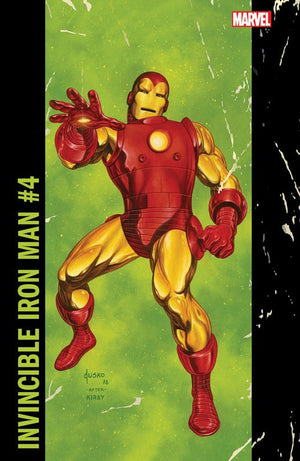 Invincible Iron Man #4 Jusko Corner Box Variant (2017 3rd Series)