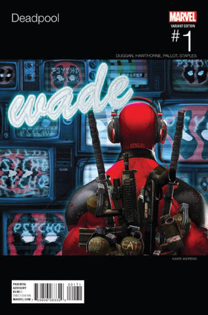 Deadpool #1 Kaare Andrews Hip-Hop Variant (2016 4th Series)