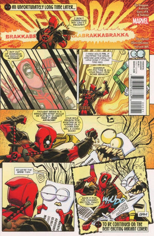 Deadpool #5 Secret Comic Variant (2016 4th Series)