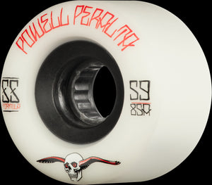 Powell Peralta G-Slides Skateboard Wheels 59mm 85a 4pk White