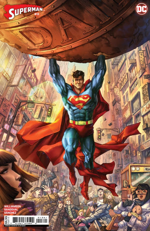 SUPERMAN #13 (2024) CVR D ALAN QUAH CARD STOCK VAR (HOUSE OF BRAINIAC)