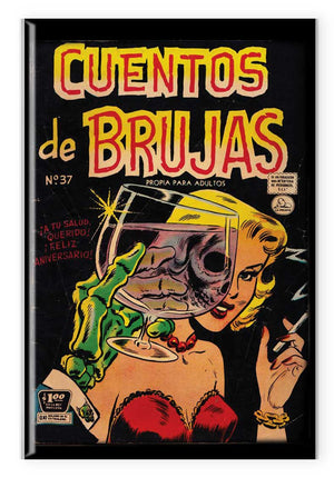 Magnet (2"x3"): Cuentos De Brujas (Pre-Code Horror)