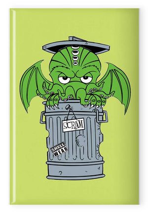 Magnet (2"x3"): Cthulhu The Grouch by TMNT Artist Steve Lavigne