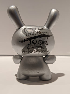 DUNNY: 10 Year 4 Months Anniversary Silver