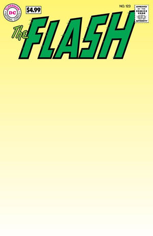 FLASH #123 FACSIMILE EDITION CVR B BLANK CARD STOCK VAR