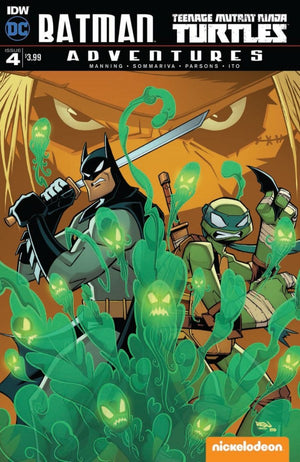 Batman / Teenage Mutant Ninja Turtles Adventures #4 Main Cover