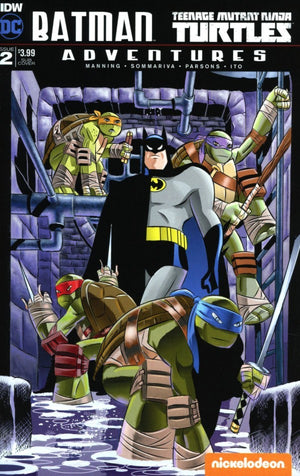 Batman / Teenage Mutant Ninja Turtles Adventures #2 Sub Cover A
