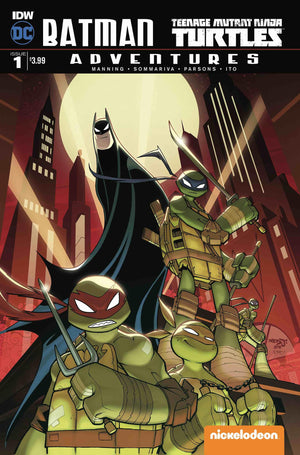Batman / Teenage Mutant Ninja Turtles Adventures #1 Main Cover
