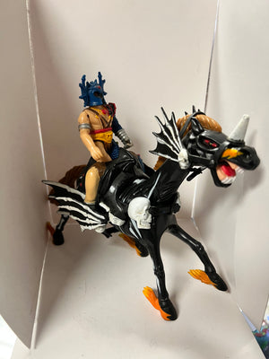 ADVANCED DUNGEONS & DRAGONS Evil Nightmare Horse and Warduke figure